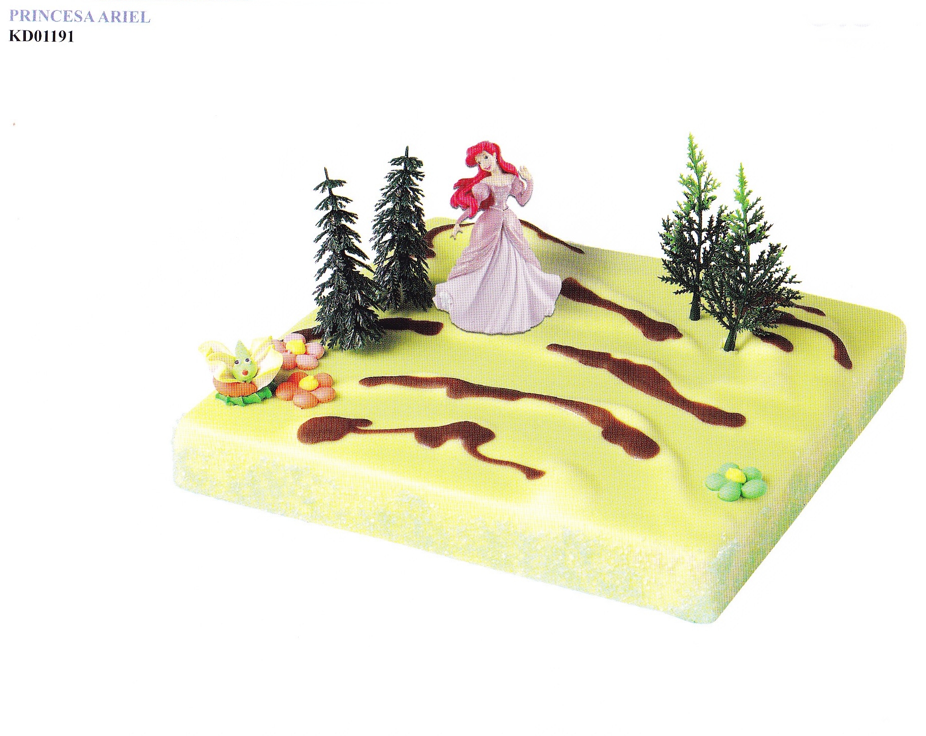 Kit Princesa Ariel C/ 6 UD