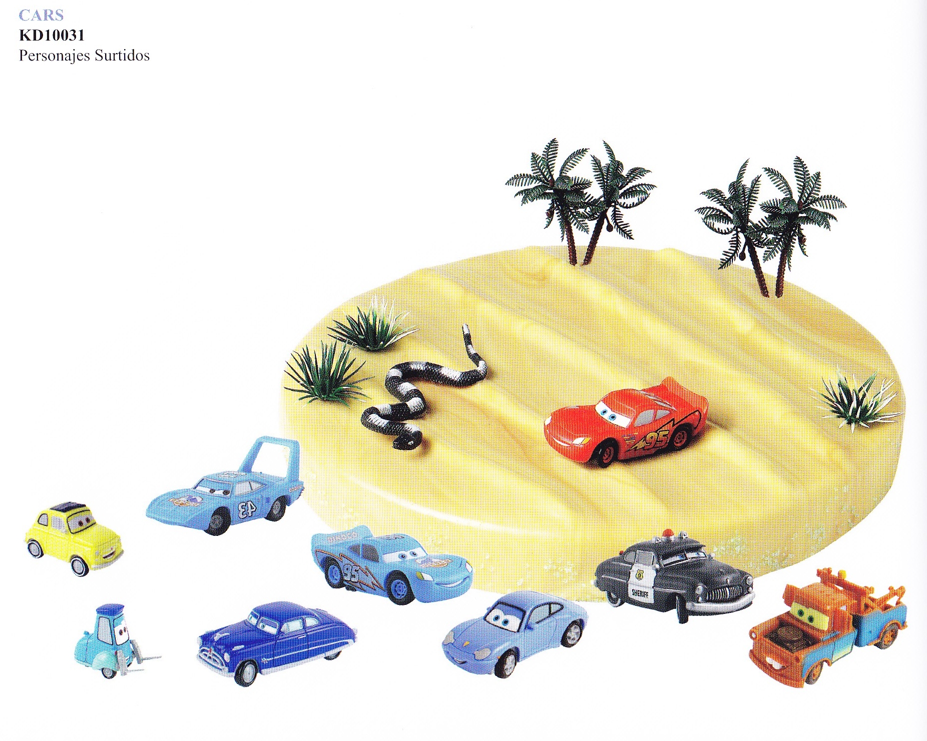 Kit REF C3016 Cars C/ 6 Ud