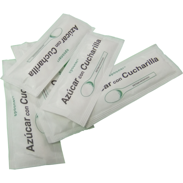 Azúcar con cucharilla estándar 8 gr C/ 1000 Unidades