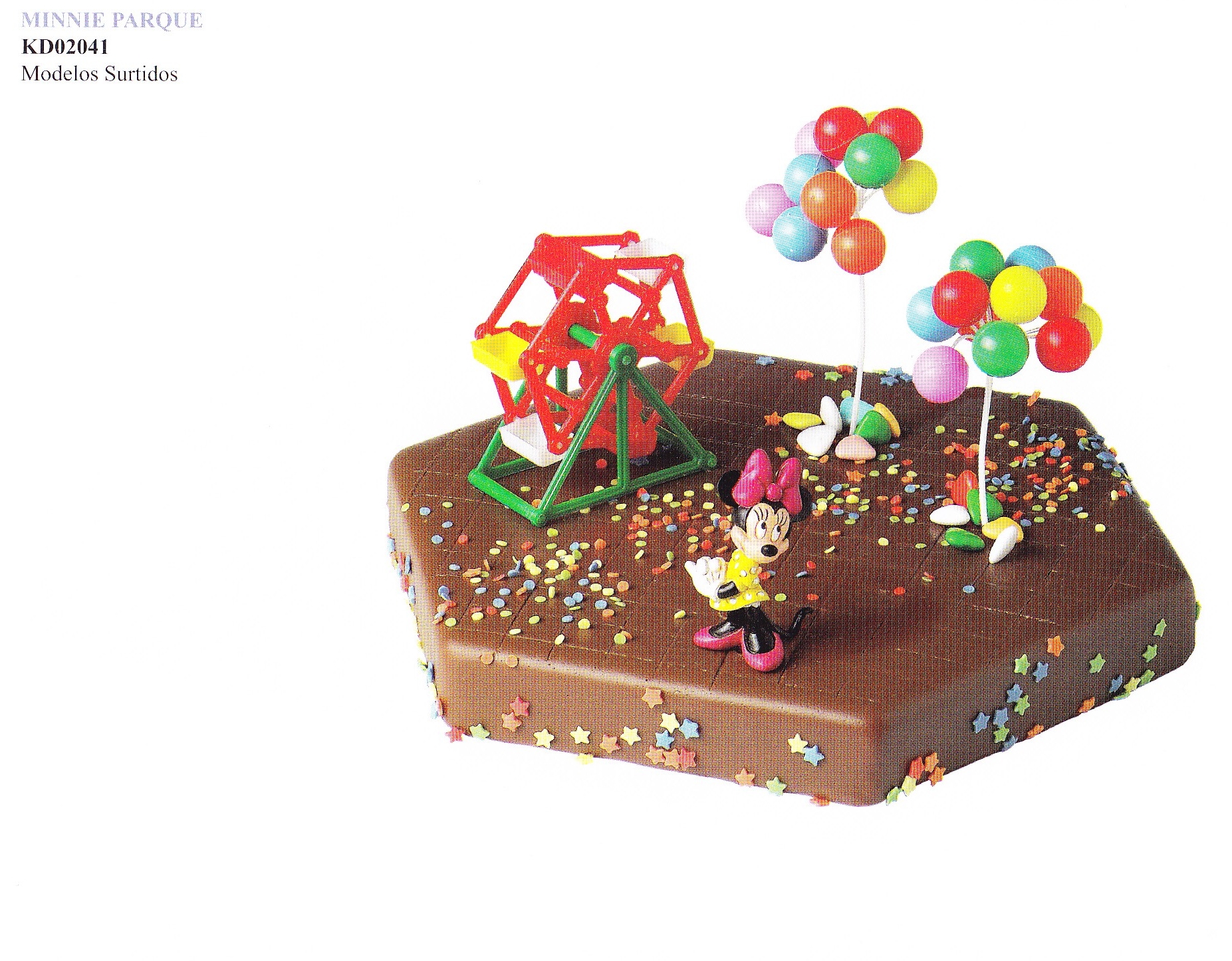 Kit REF KD02041 Minnie Parque C/ 4 Ud