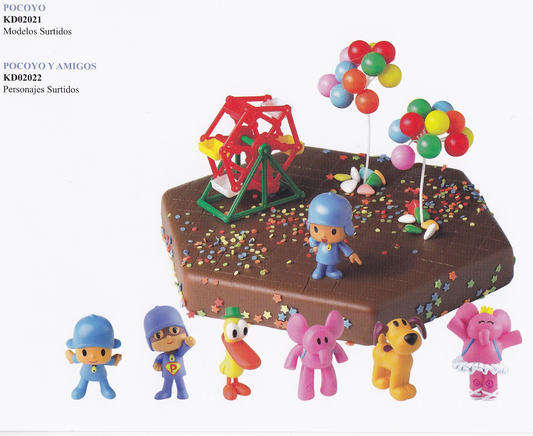 Kit REF 02022 Pocoyo 4 UD