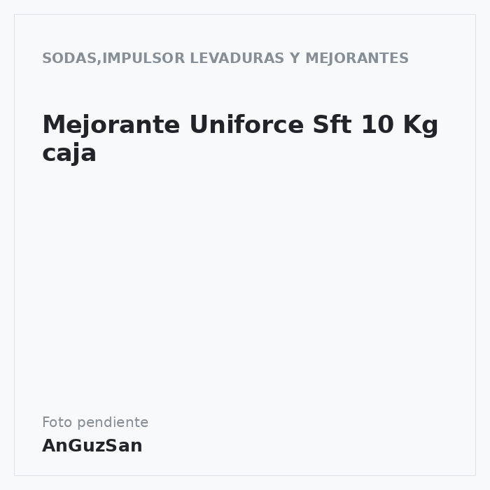 Mejorante Uniforce Sft 10 Kg caja