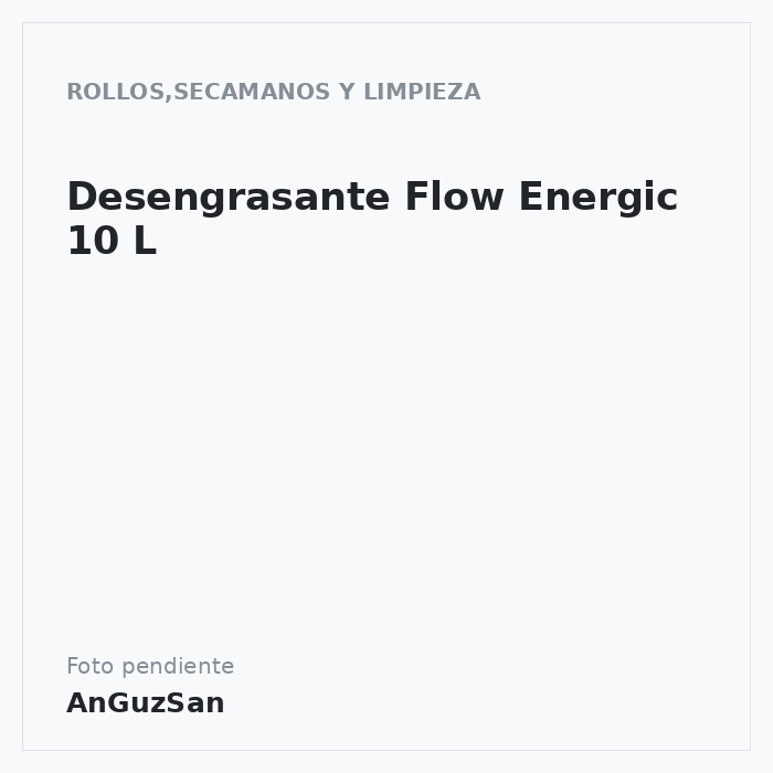 Desengrasante Flow Energic 10 L