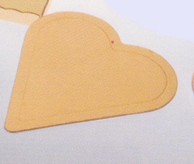 Corazon Oro 21x24,6 Paq 50 Ud