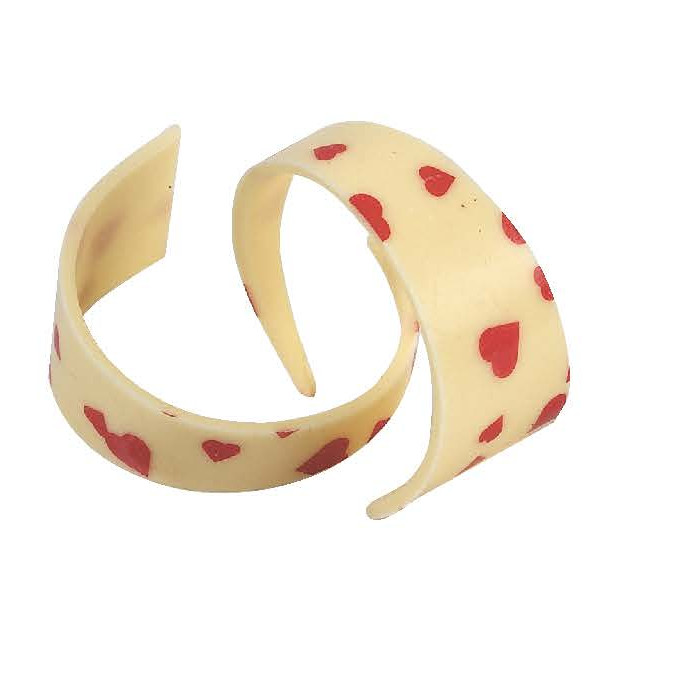 Rizo Corazones Chocolate Blanco