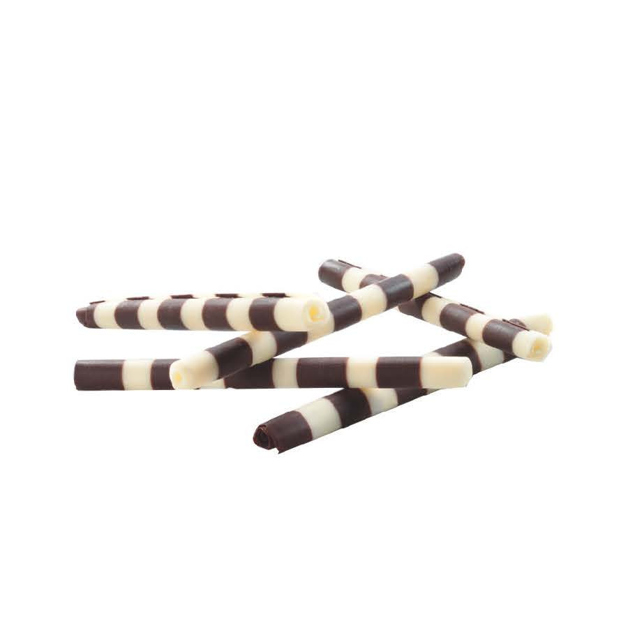 Bastón Chocolate Blanco y Negro
