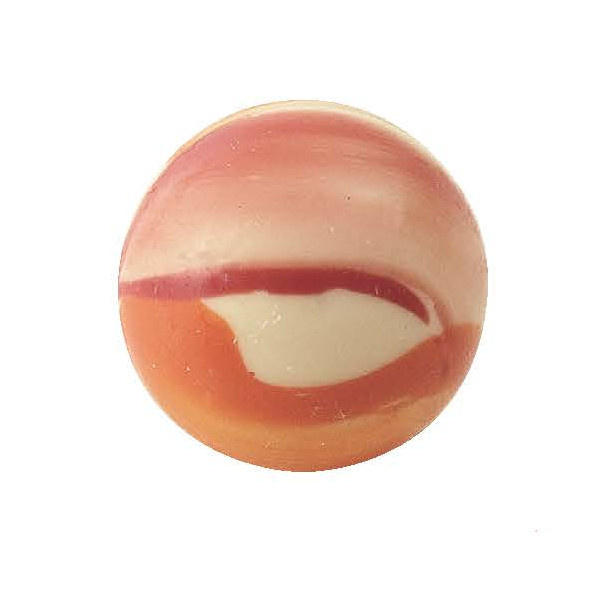 Esfera Estampada Chocolate Blanco Rojo y Naranja