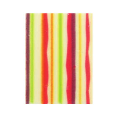 Placa Multicolor Chocolate Blanco