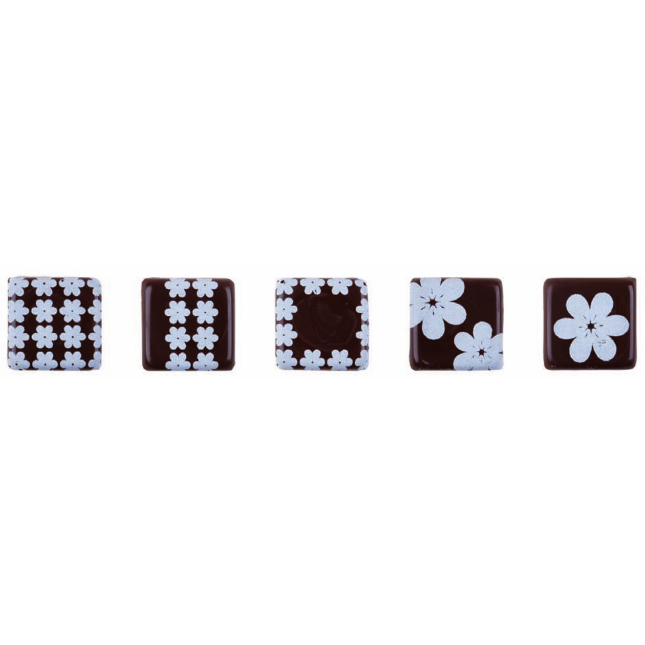 Cuadros Surtidos Chocolate Negro