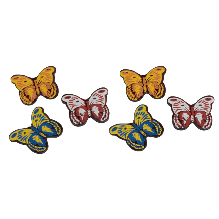 Mariposas Chocolate Negro