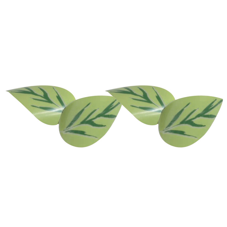 Hojas Chocolate Blanco Verdes