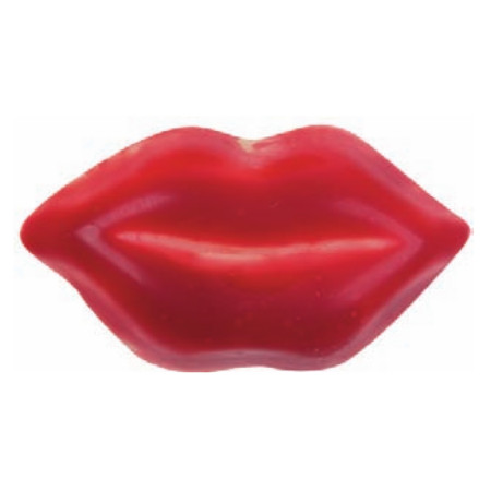 Labios Rojos Chocolate Blanco