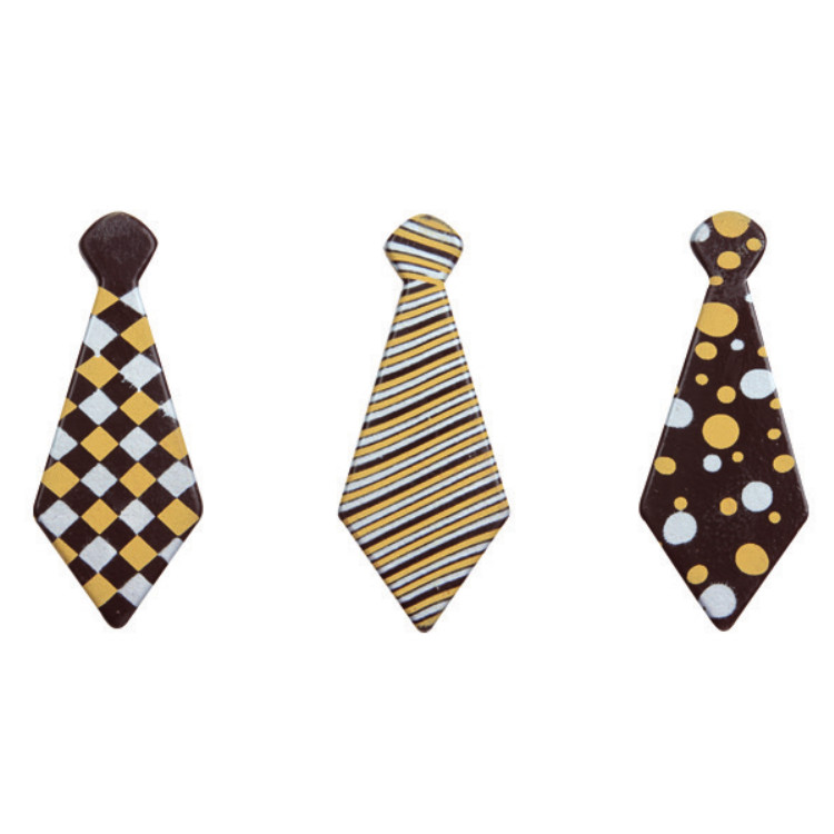 Corbata Chocolate Negro