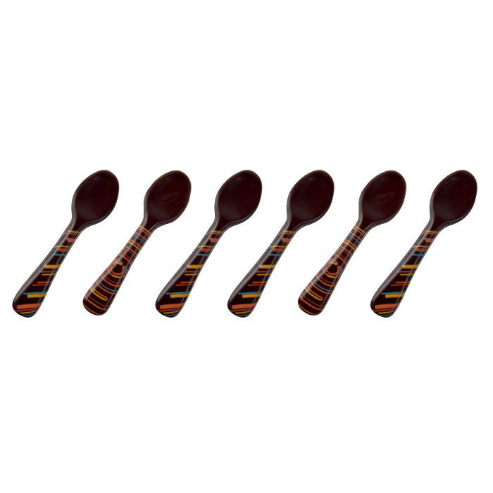 Mini Cucharas Chocolate Negro