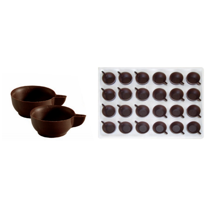 Mini Taza Chocolate Negro