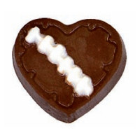 Molde Chocolate Corazón Con Parche