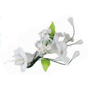 Bouquet Azúcar Flor Blanca