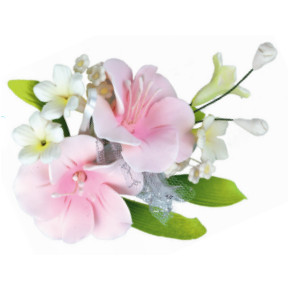 Bouquet Azúcar Flor Rosa