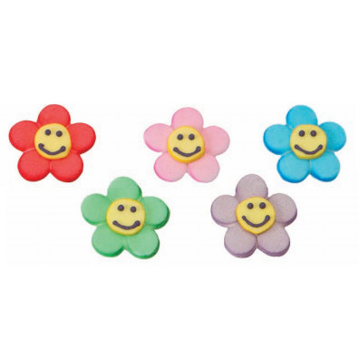 Flores con Cara Azúcar