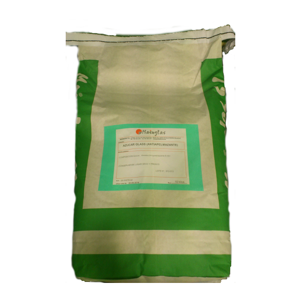 Azucar Glass saco de 10 Kg 