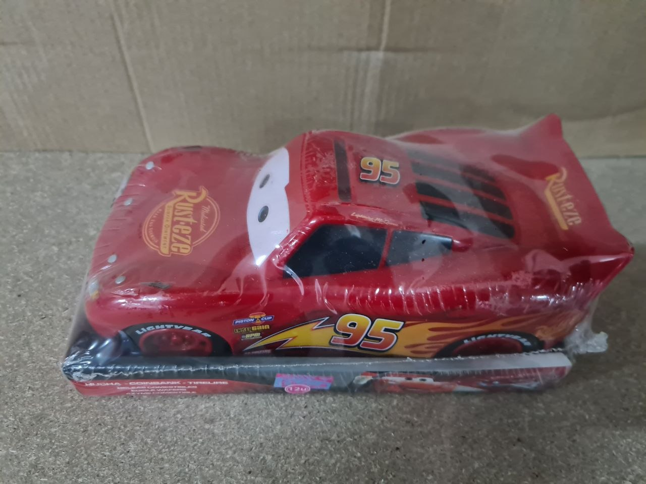 Rayo Mc Queen Hucha Caja Regalo
