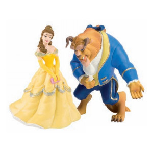 Kit La Bella Y La Bestia *2 Figuras*   