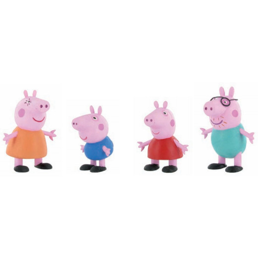 Kit Peppa Pig Y Familia *1 Figura*