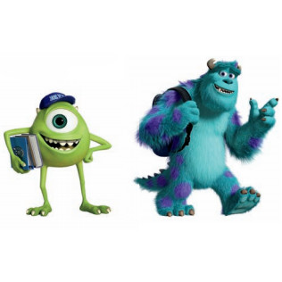 Kit Monstruos S.A. *2 Figuras*