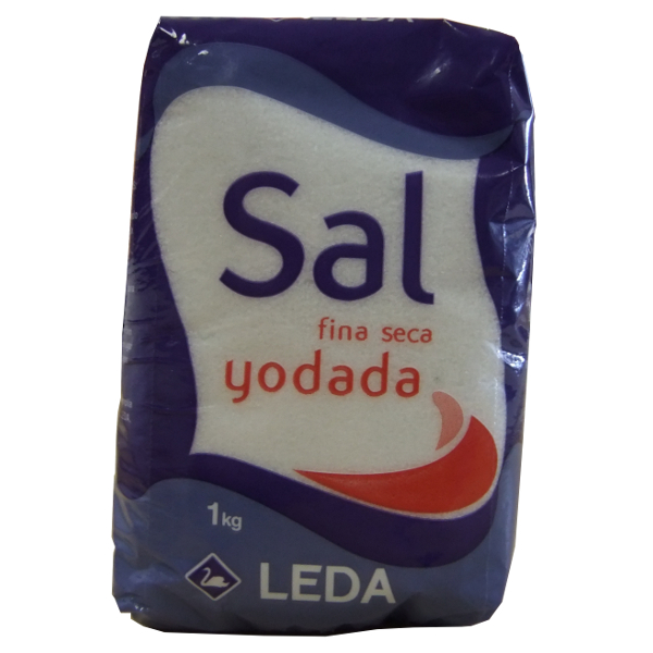 Especies Sal Fina Mesa Paquete 1 Kg Caja 12 Kg