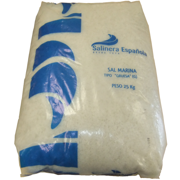 Especies Sal Gruesa (Azul) saco 25 Kg