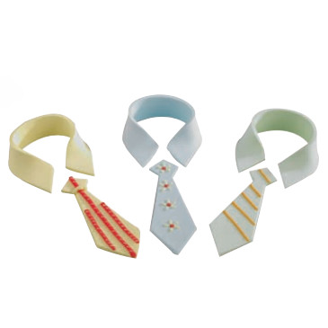 Cuello Camisa + Corbata Azúcar