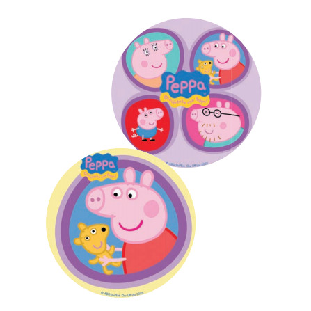 Discos Oblea 20 Cms Peppa Pig
