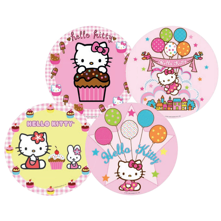 Disco Oblea 20 Cms Hello Kitty