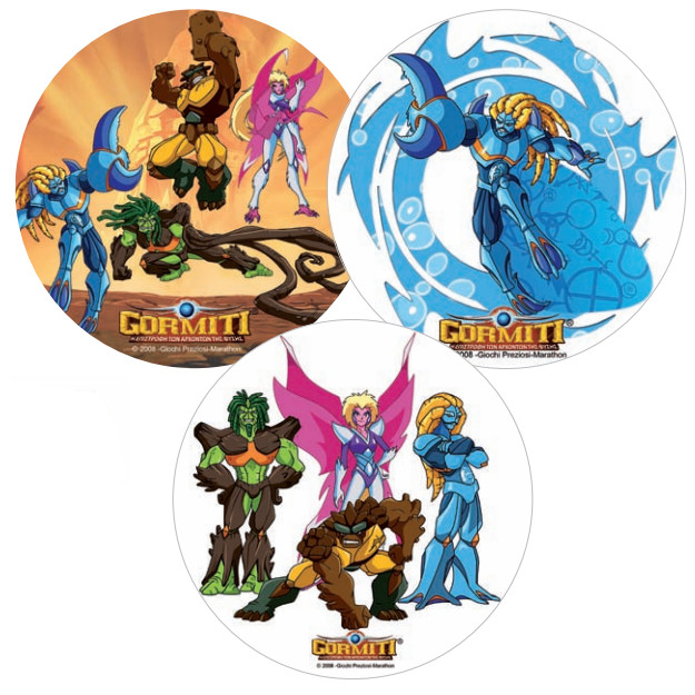 Discos Oblea 22 Cms Gormitis