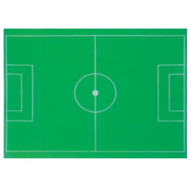 Lamina Oblea 20x30 Cms Campo Futbol
