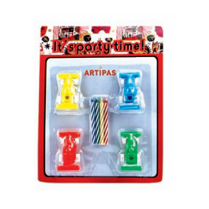 Velas Automovilismo + Portavelas