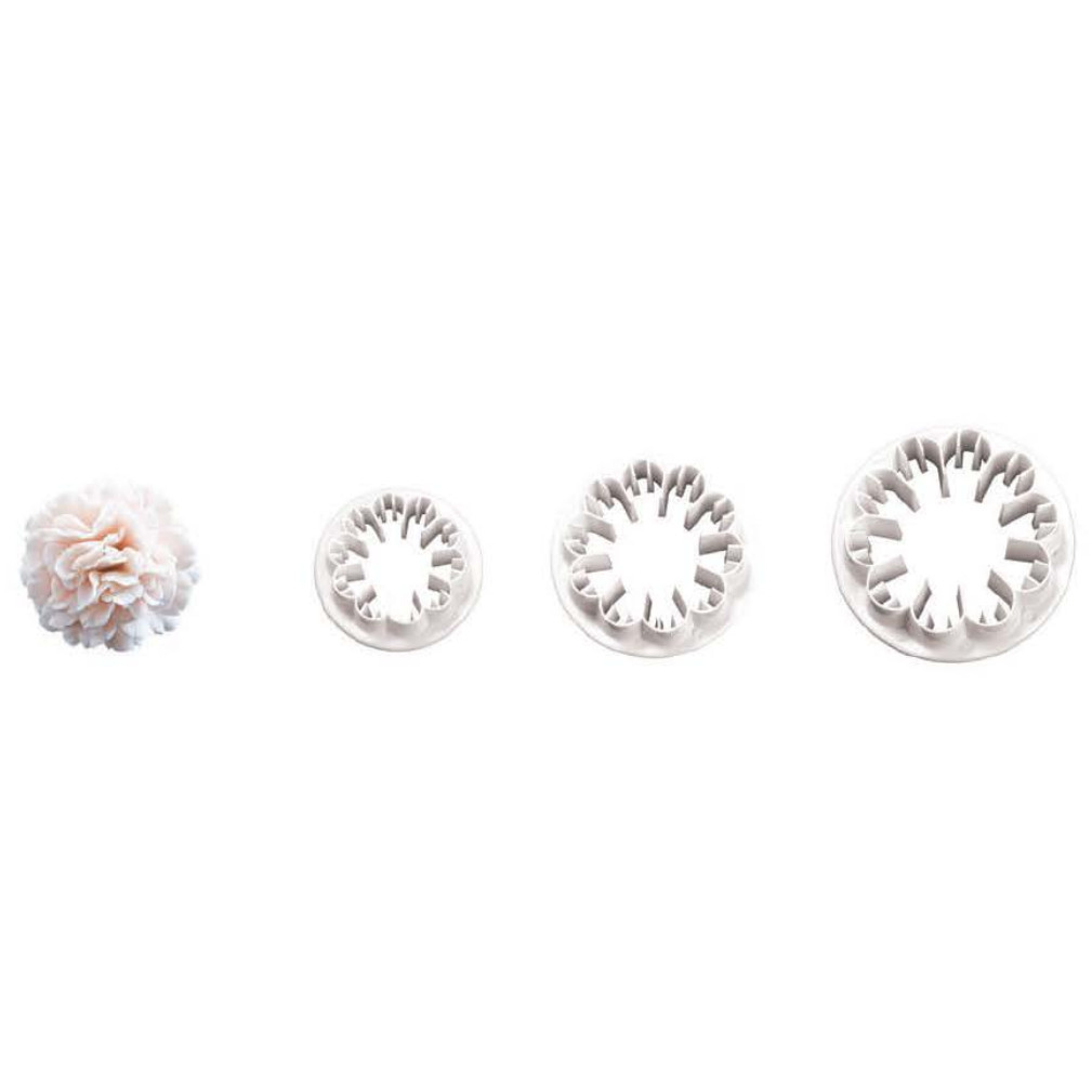 Set 3 Cortantes Claveles