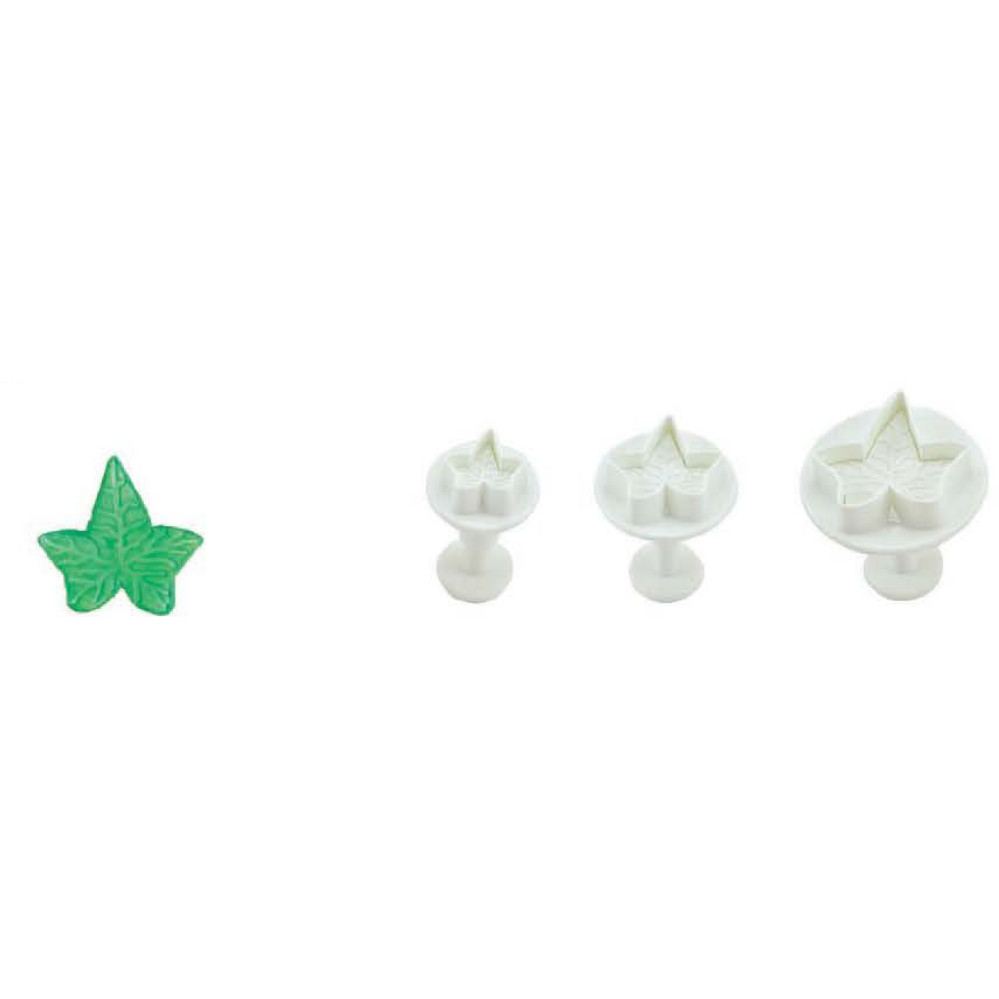 Set 3 Cortantes Hoja Hiedra