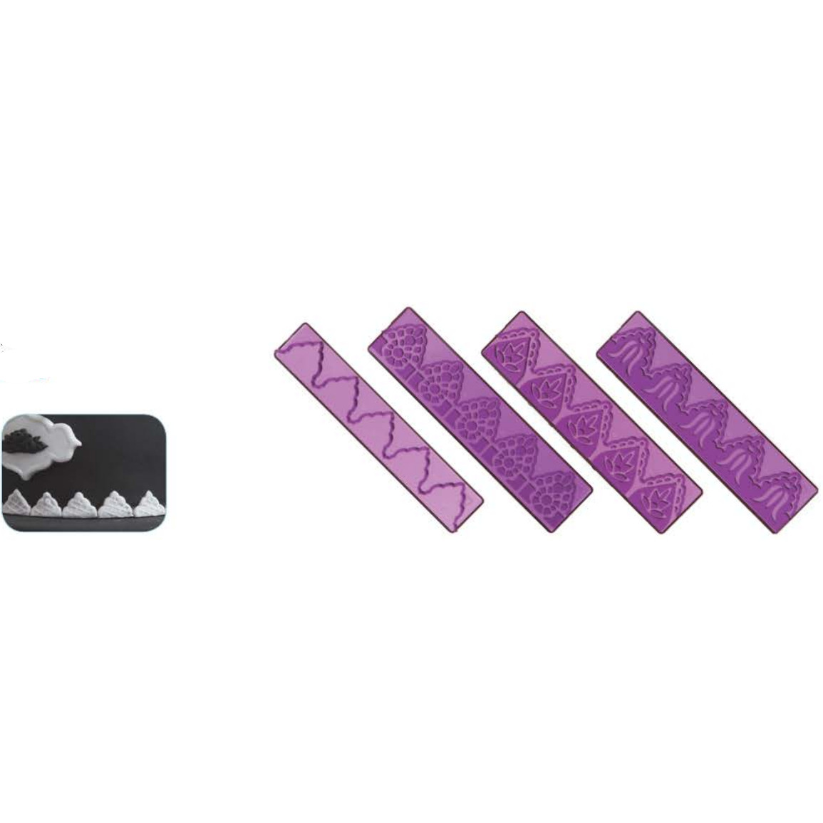 Set 4 Cortantes Para Cenefas    