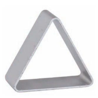 Molde Aluminio Triángulo