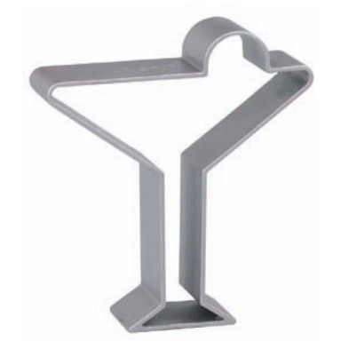 Molde Aluminio Copa Martini