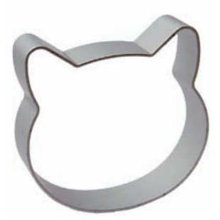 Molde Aluminio Cabeza Gato