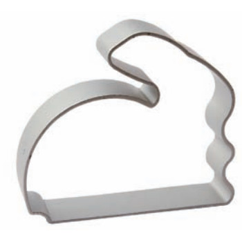 Molde Aluminio Conejito