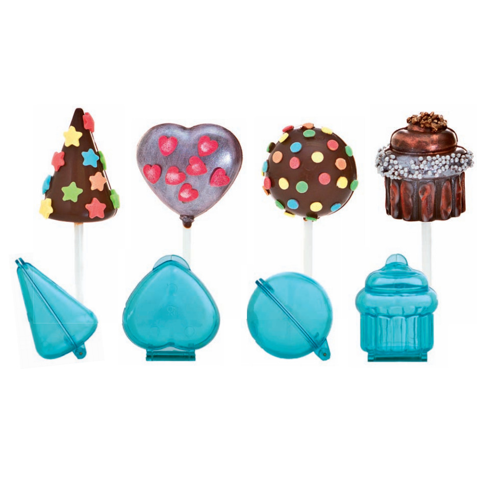 Molde Plástico Lollipop