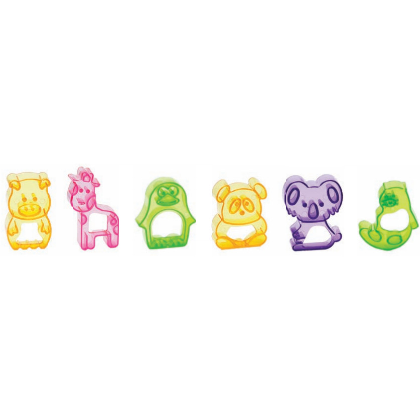 Set Moldes 6 Animales