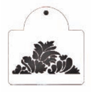 Stencil Plástico 95x45 Mm