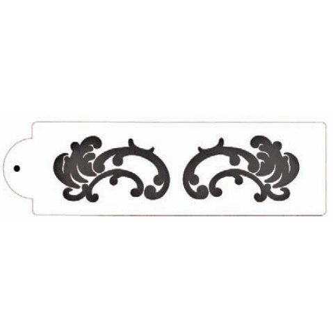 Stencil Plastico 70x255 Mm