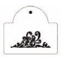 Stencil Plástico 90x35 Mm