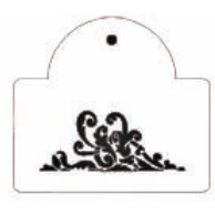 Stencil Plástico 90x35 Mm
