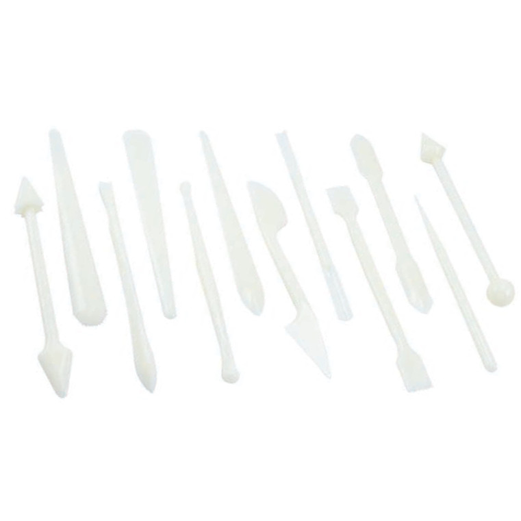 Set 12 Estecas Modelado Pasta 